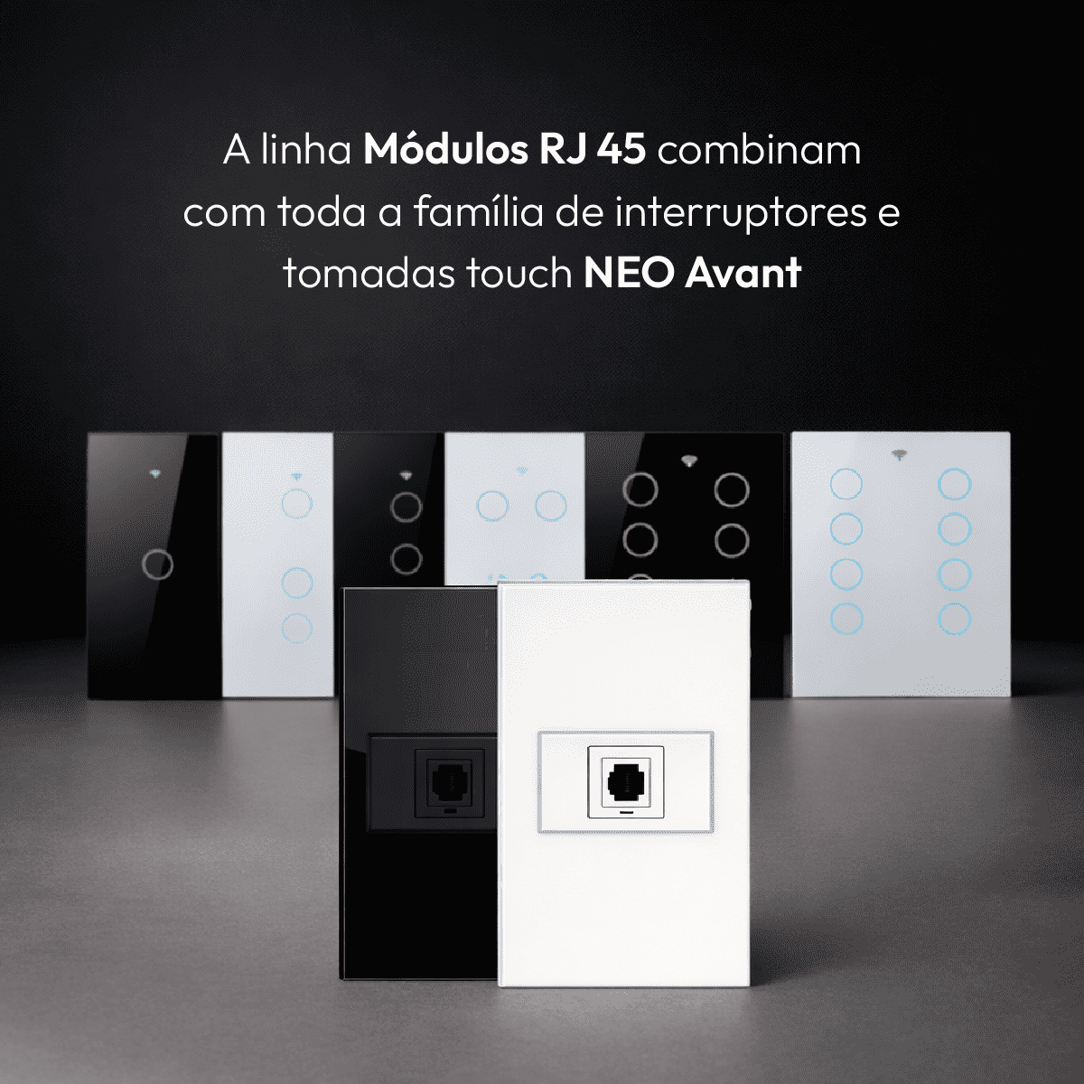 Modulo RJ45 Espelho 4X2 Branco Neo Avant - NEO Avant