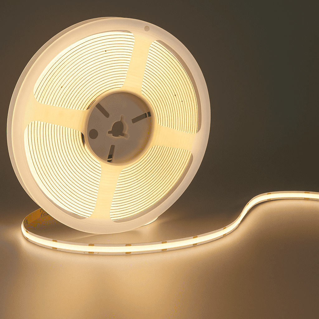 Fita Led 5m Cob 8w 3000k Branco Quente 720lm 12v Alut - NEO Avant