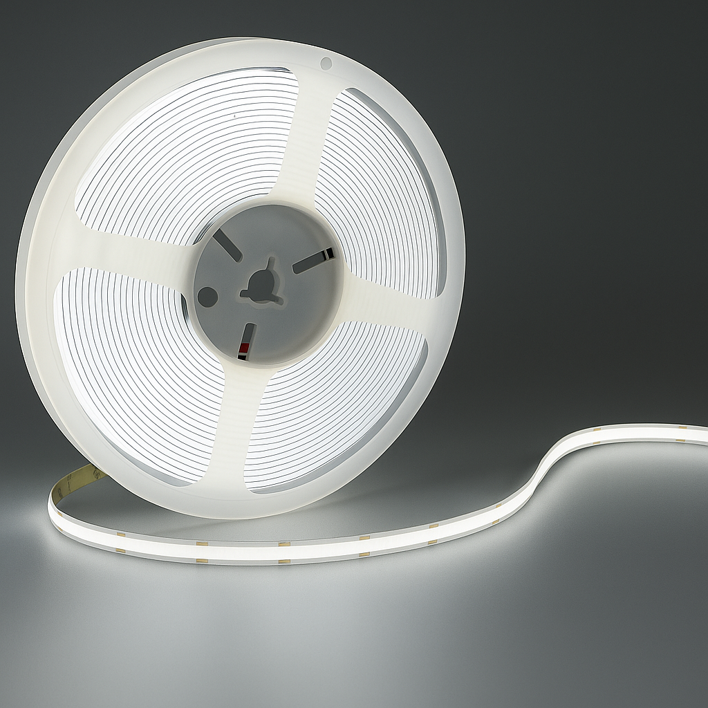 Fita Led 5m Cob 8w 6500k Branco Frio 720lm 12v Alut