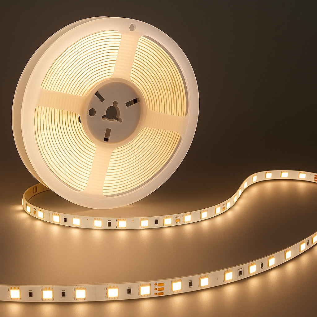 Fita Led Celeste 5m 10w 3000k Branco Quente 1650lm 12v Alut