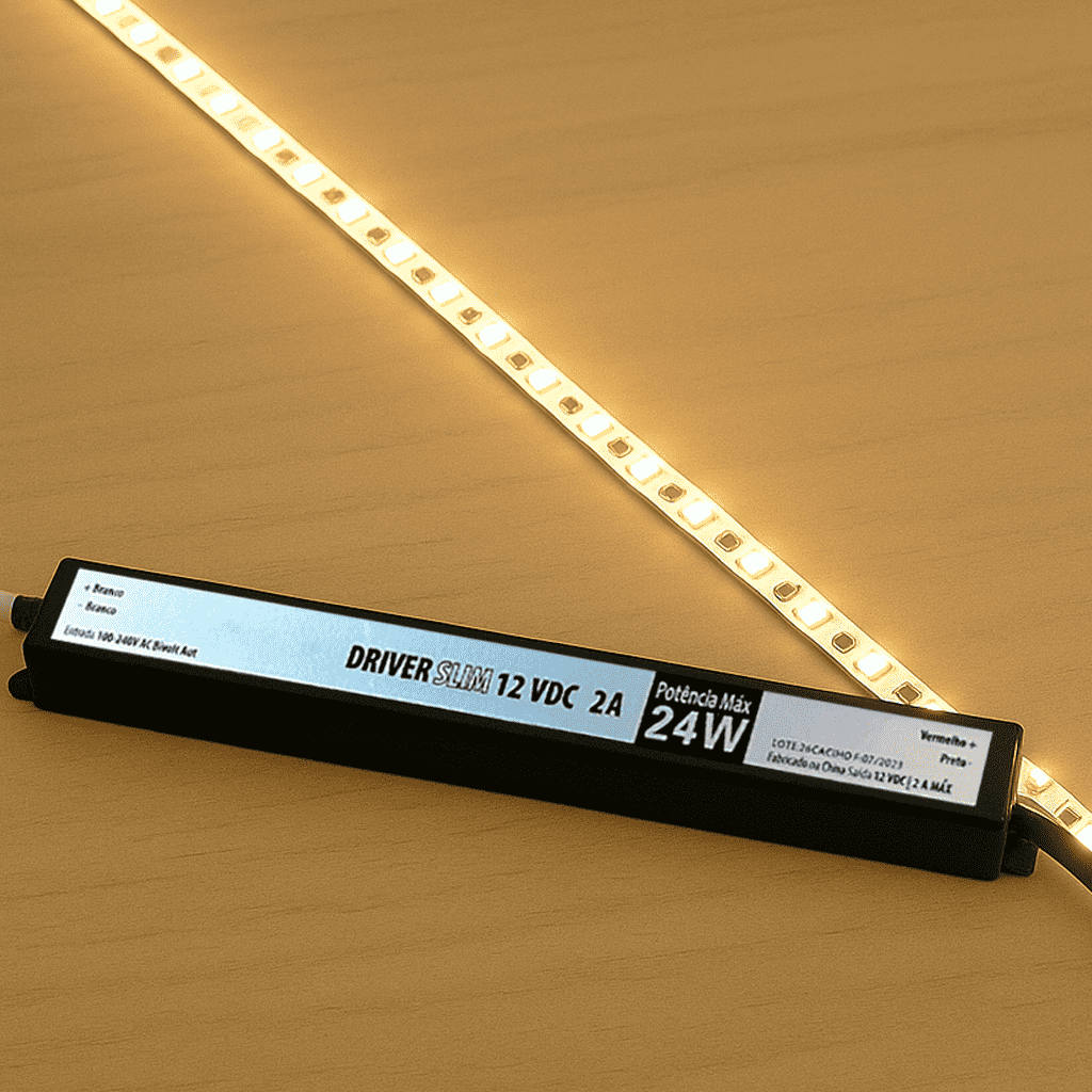 Fonte driver Slim 24w 2a Bivolt Alut