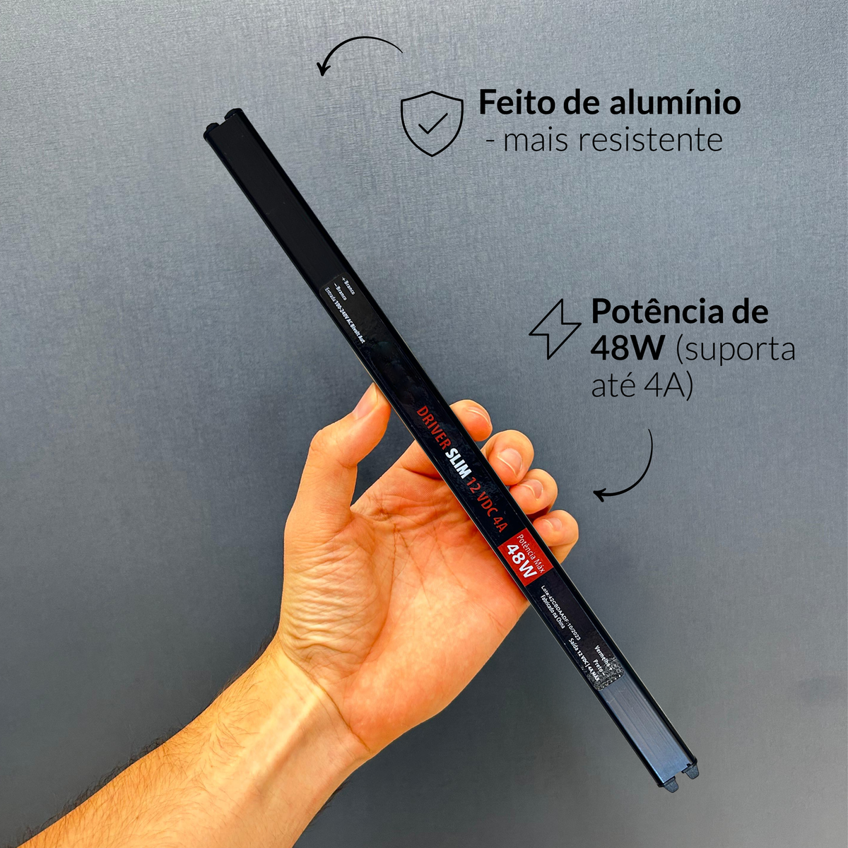 Fonte driver Slim 48w 4a Bivolt Alut - NEO Avant