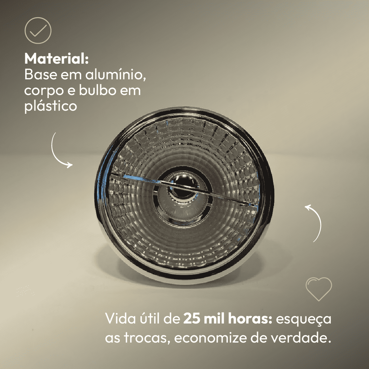 Lâmpada Led Ar111 12w 4000k Branco Neutro Bivolt Gu10 Branco Alut - NEO Avant