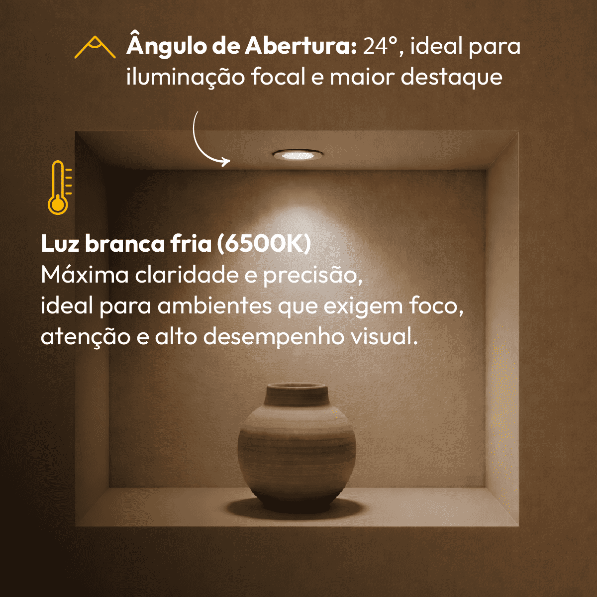Lâmpada Led Ar111 12w 6500k Branco Frio GU10 Bivolt Branco Alut - NEO Avant