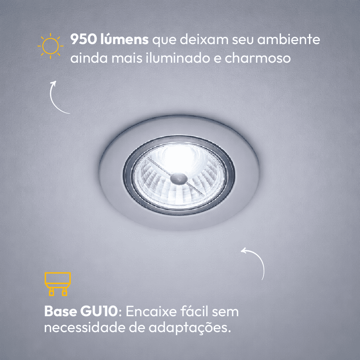 Lâmpada Led Ar111 12w 6500k Branco Frio GU10 Bivolt Branco Alut - NEO Avant