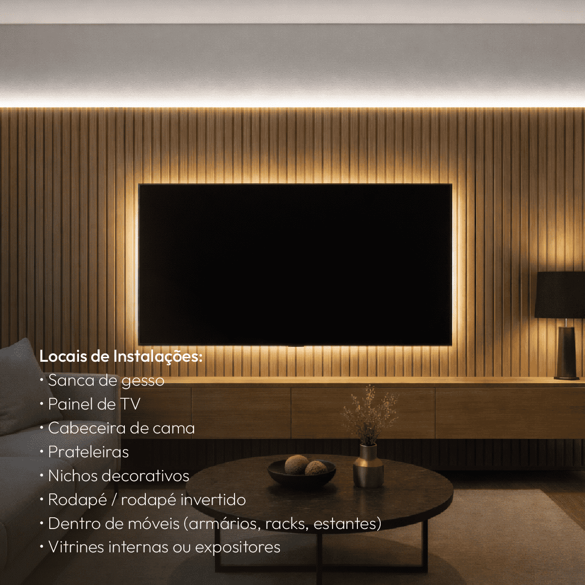Fita Led 5M Audace Cob 15w 4000k Branco Neutro 12v Alut By Avant - NEO Avant