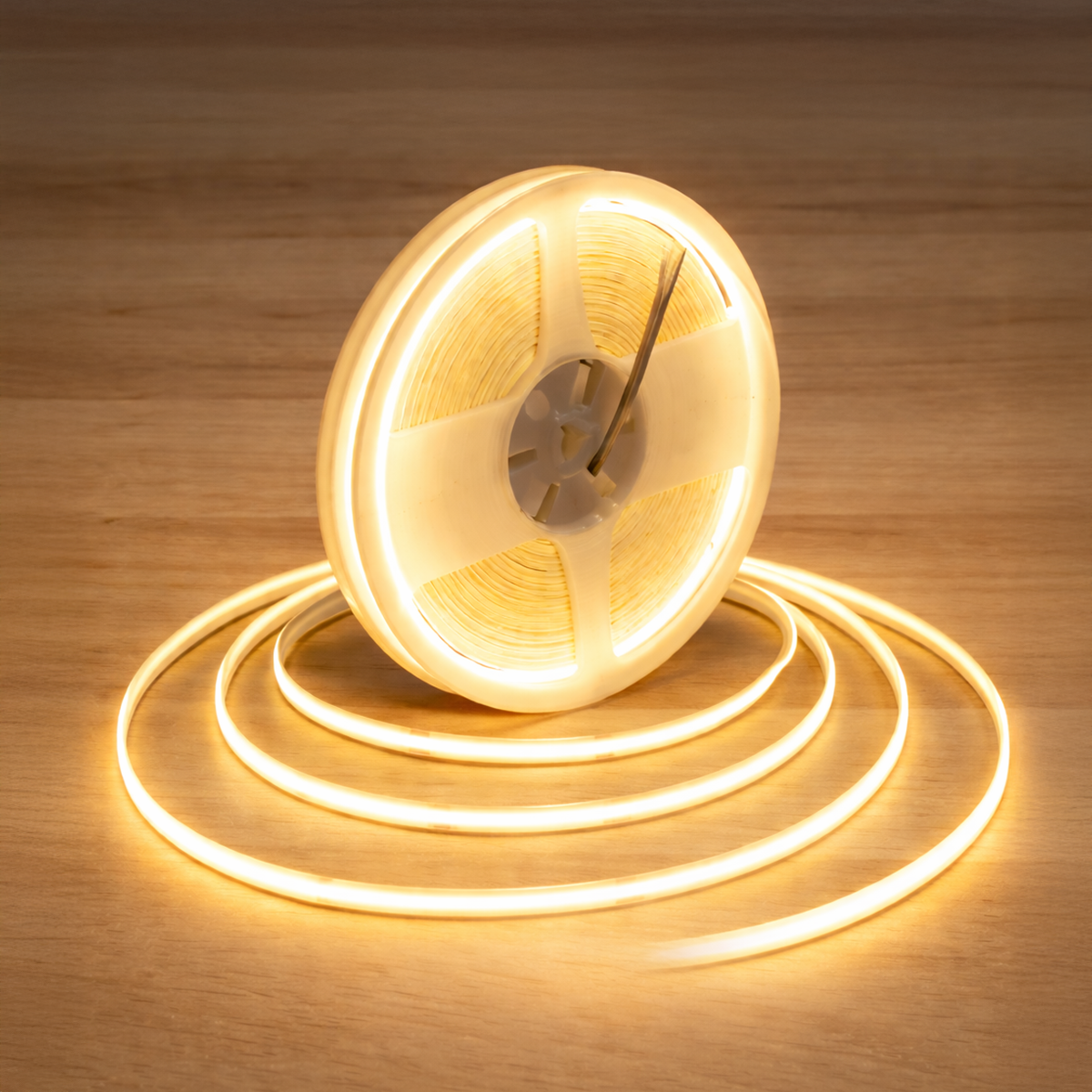 Fita Led 5M Audace Cob 15w 3000k Branco Quente 12v Alut By Avant