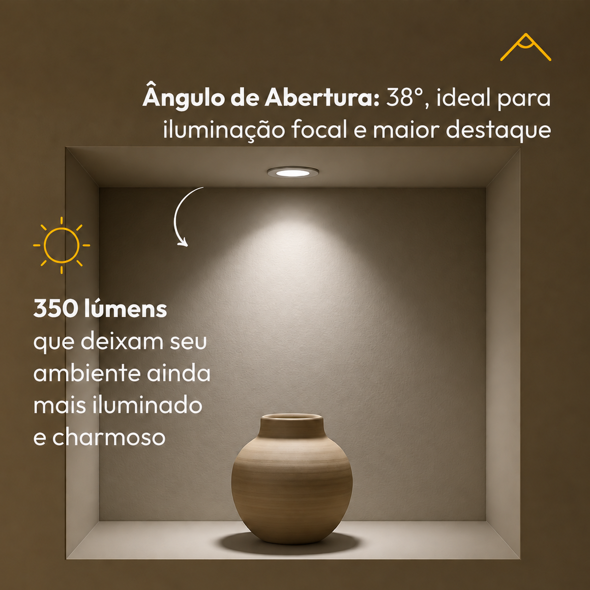 Lâmpada Led Dicróica MR16 4,8w 4000K Branco Neutro GU10 Bivolt Alut
