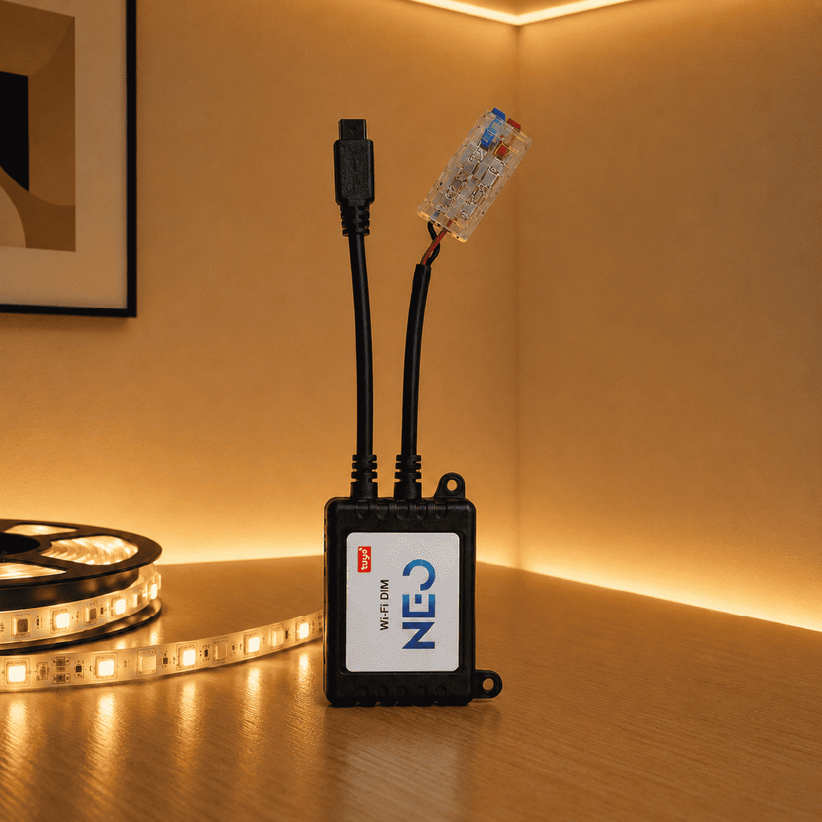 Controlador de Fita Led Inteligente Wi-Fi Branco Quente/Frio Neo - NEO Avant