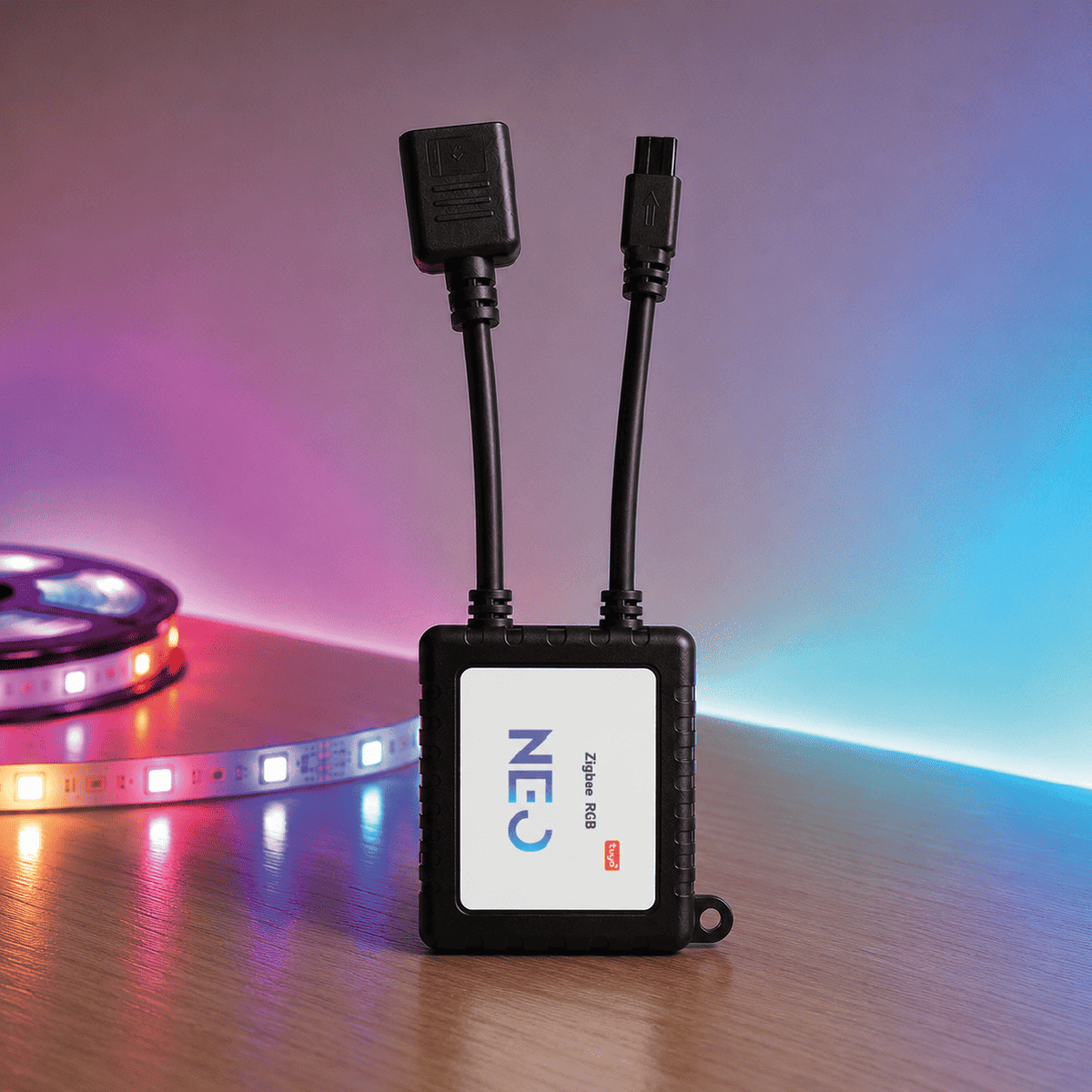 Controlador de Fita Led Inteligente Zigbee Branco Quente/Frio RGB Colorido Neo - NEO Avant