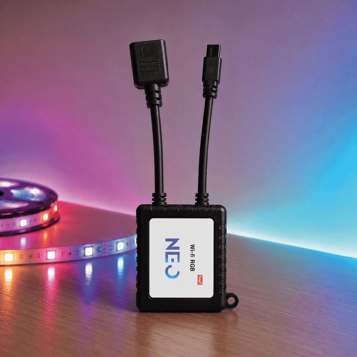 Controlador de Fita Led Inteligente Wifi Branco Quente/Frio RGB Colorido Neo - NEO Avant