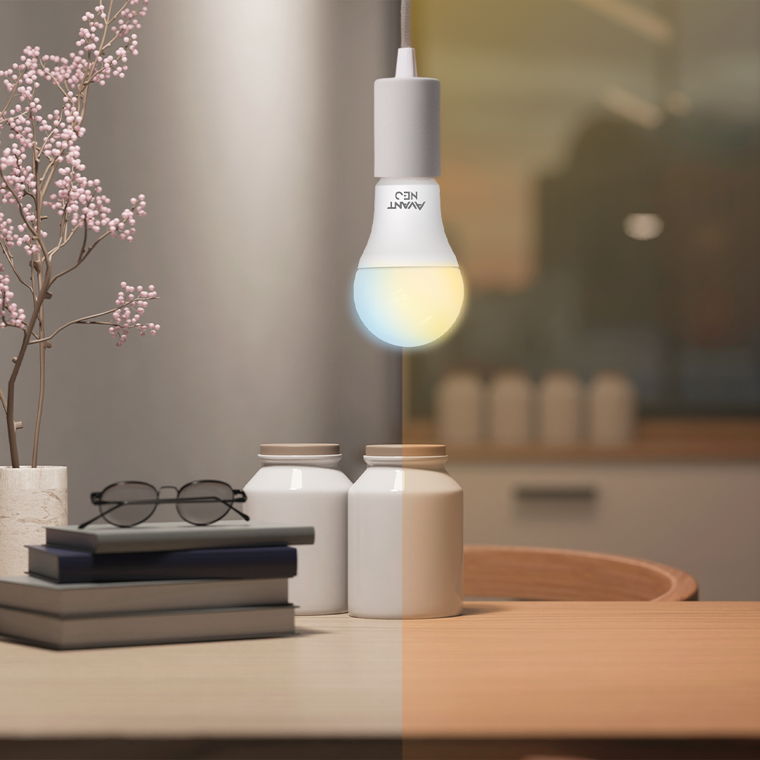 Lâmpada Led Pera Inteligente Wifi 10W Dimerizável Branco Quente a Frio E27 Bivolt Neo