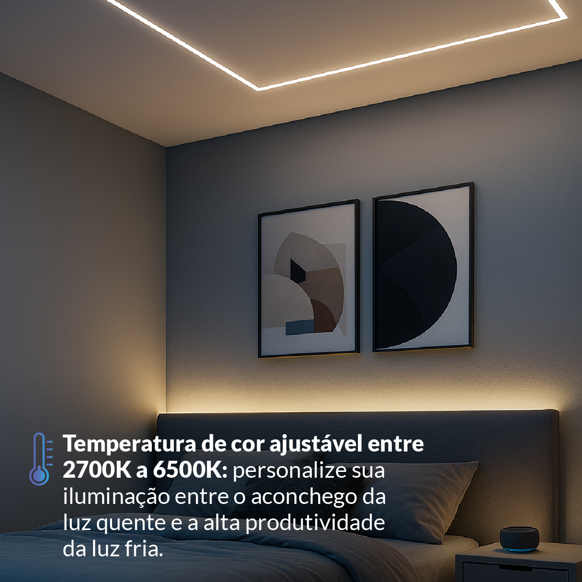 Fita Led Inteligente Wifi de 5W Dimerizável 5 Metros Neo