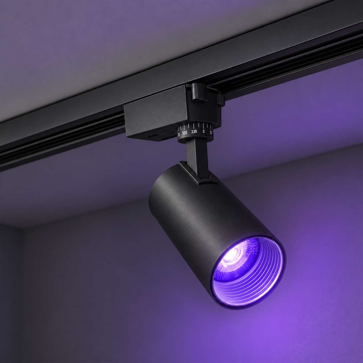 Spot Led Para Trilho Inteligente 12W RGB Bivolt IP20 Preto Neo - NEO Avant