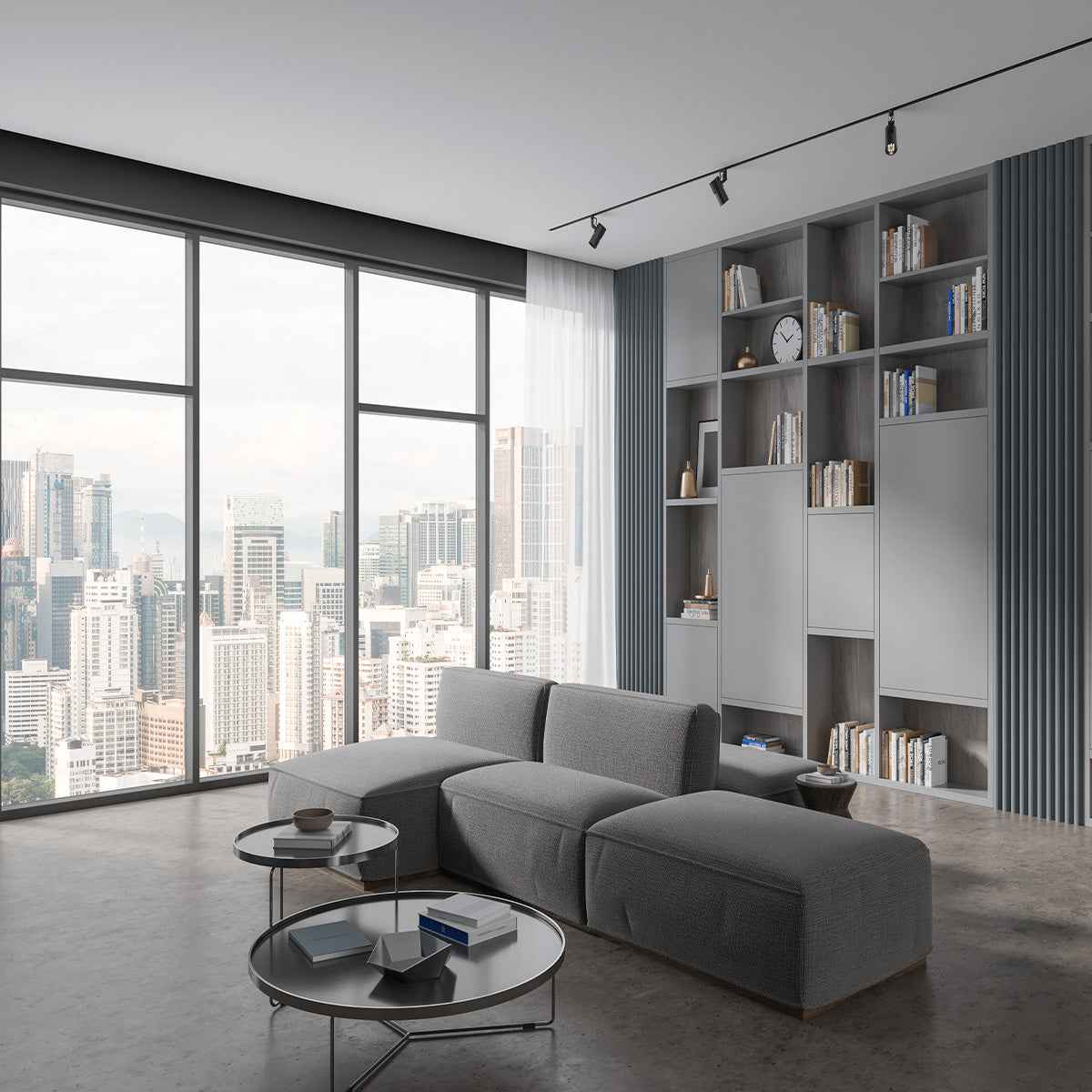 Spot Led Para Trilho Inteligente 12W RGB Bivolt Ip20 Branco Avant Neo