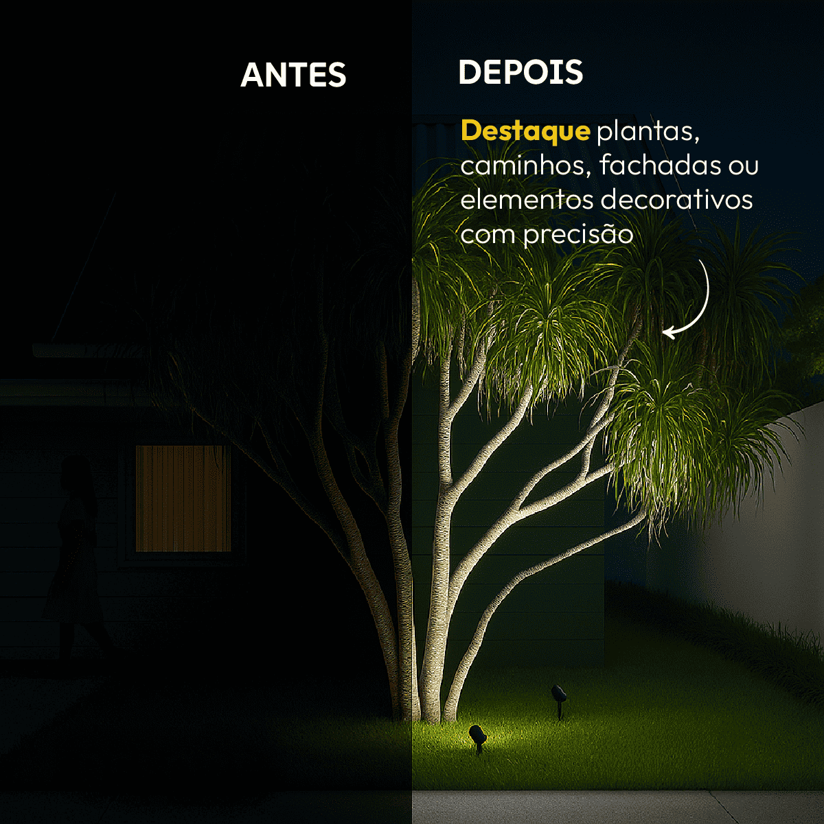Luminaria Led Jardim Espeto 7W 6500k Branco Frio a Prova D'Água Alut By Avant - NEO Avant