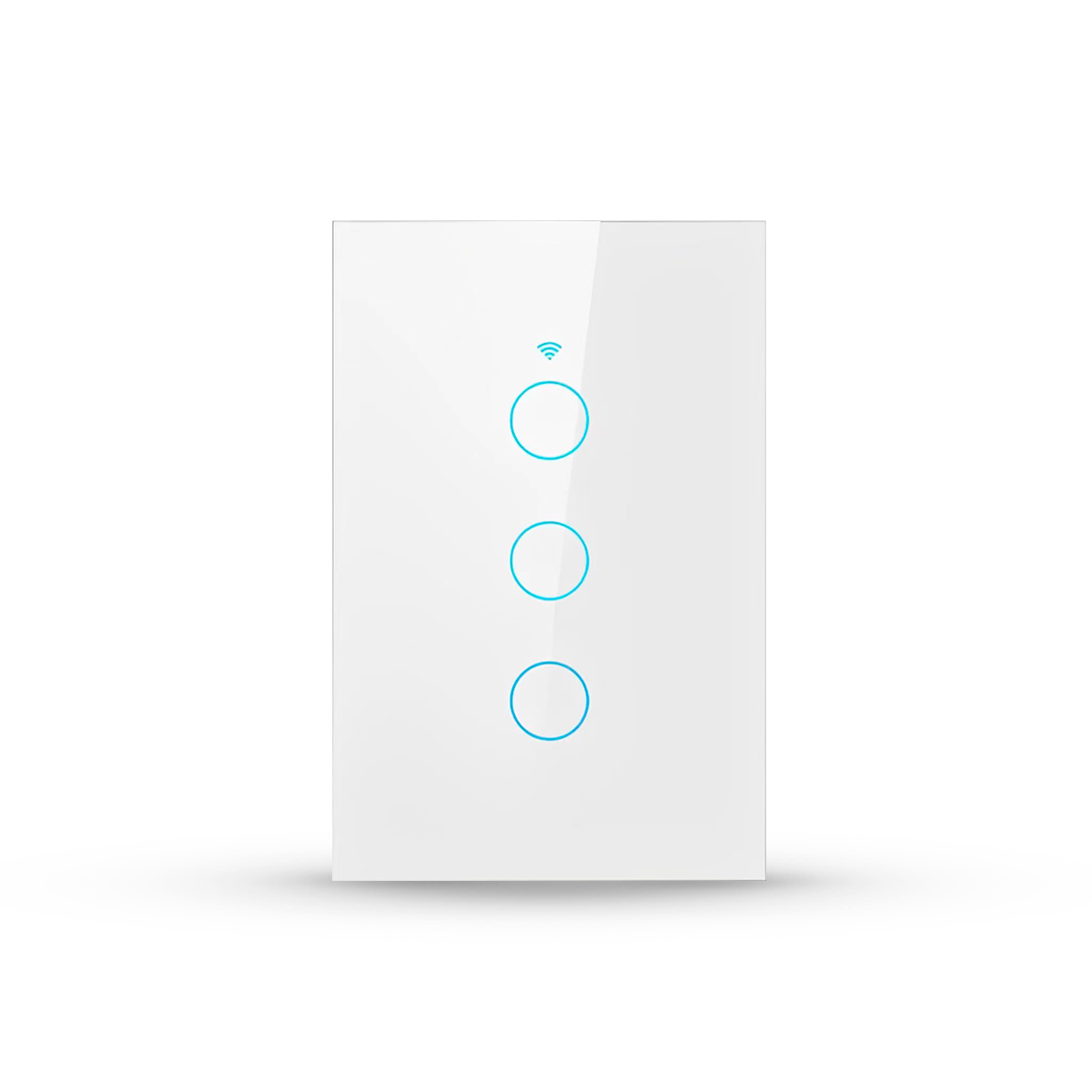 Interruptor Inteligente Smart Wi-fi 3 Botões 4x2 Bivolt Preto Neo Avant