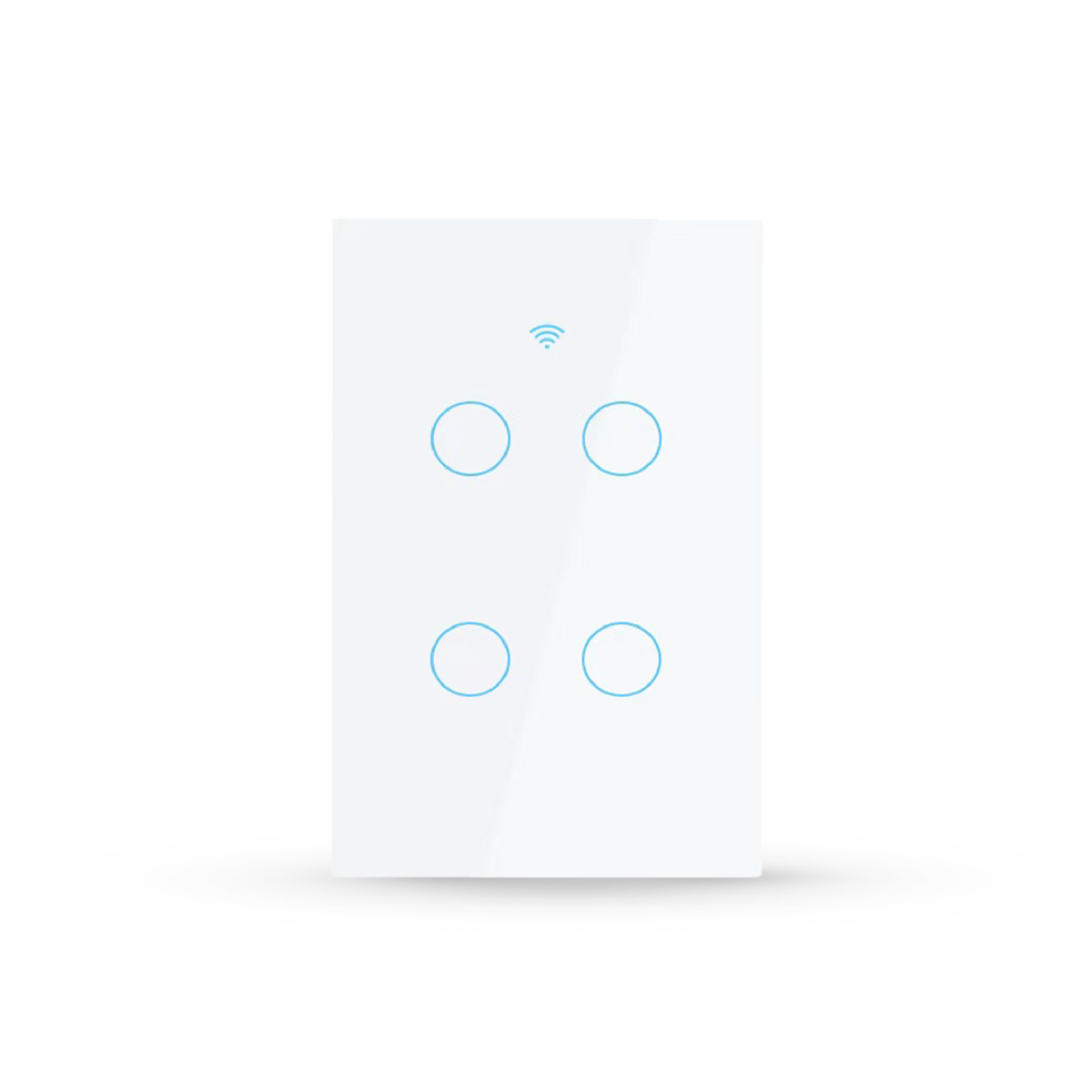 Interruptor Inteligente Smart Wi-Fi 1 Botão 4x2 Bivolt Preto Neo Avant
