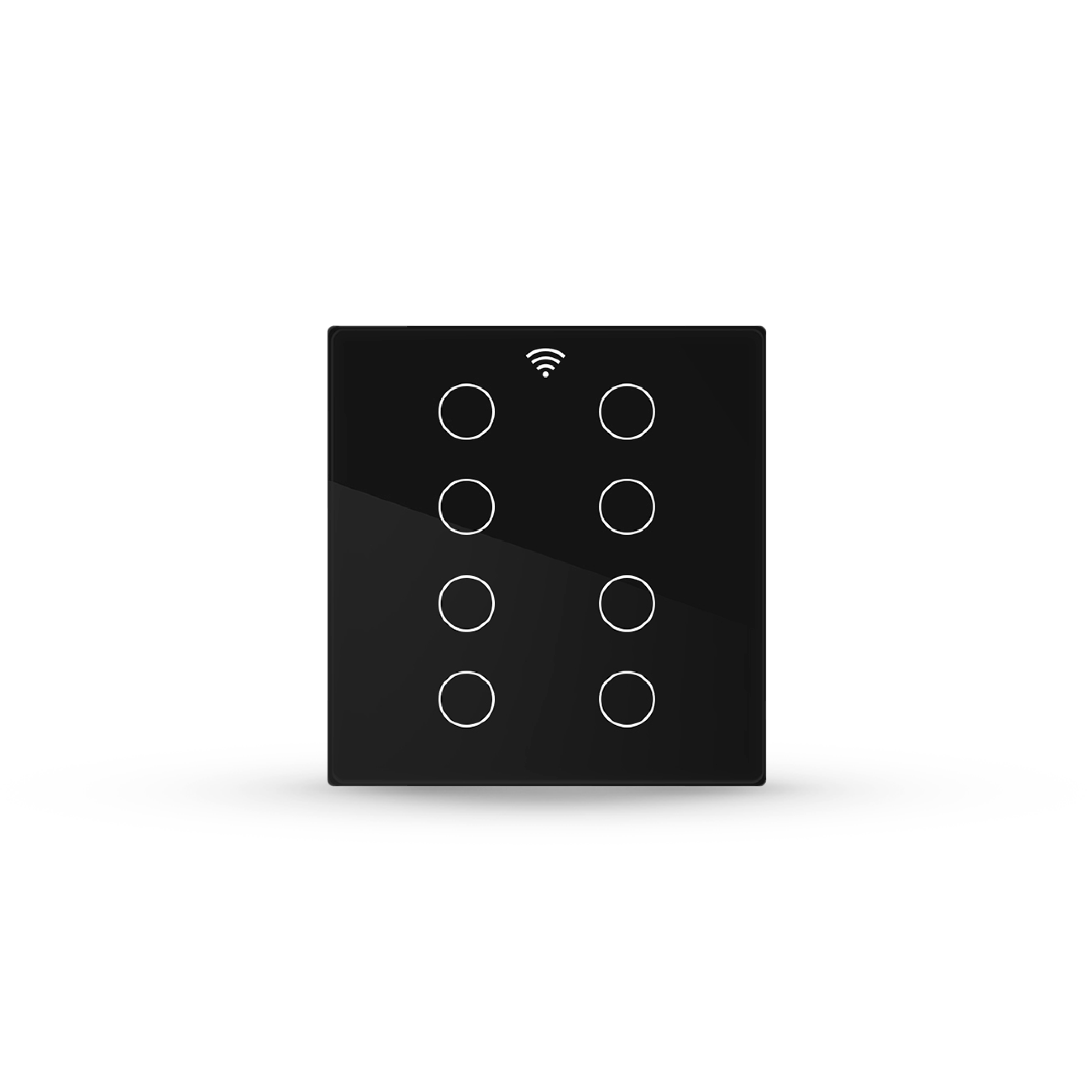 Interruptor Inteligente Smart Wi-Fi 1 Botão 4x2 Bivolt Preto Neo Avant