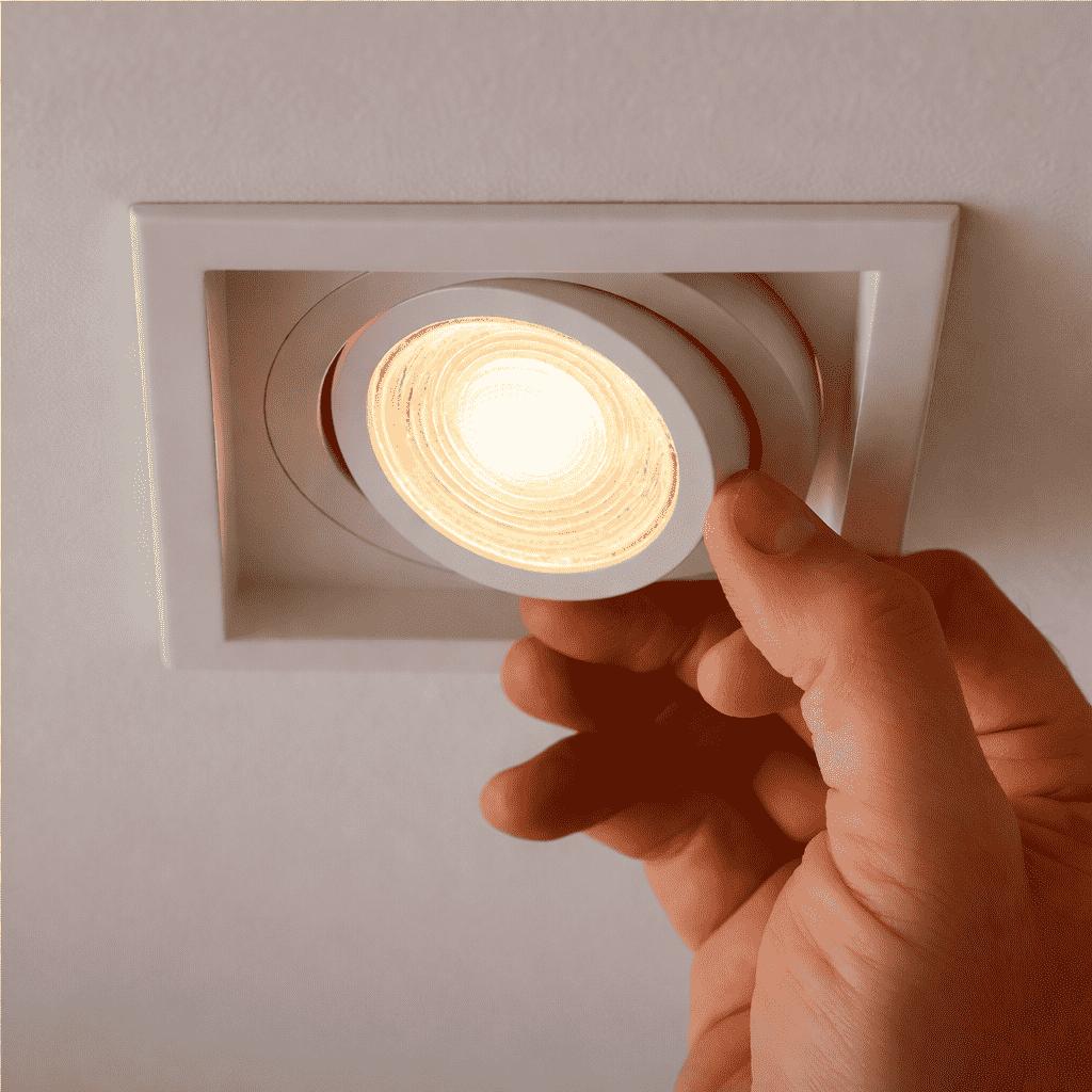 Spot Led Recuado Embutir Gu10/MR16 Uno Quadrado Branco Policarbonato Alut - NEO Avant