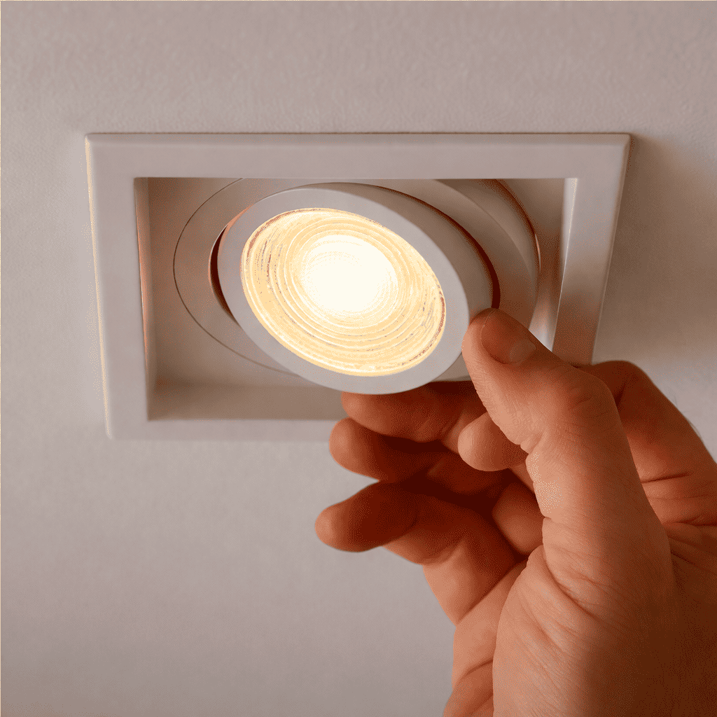 Spot Led Recuado Embutir E27 Par20 Quadrado Branco Policarbonato Alut - NEO Avant