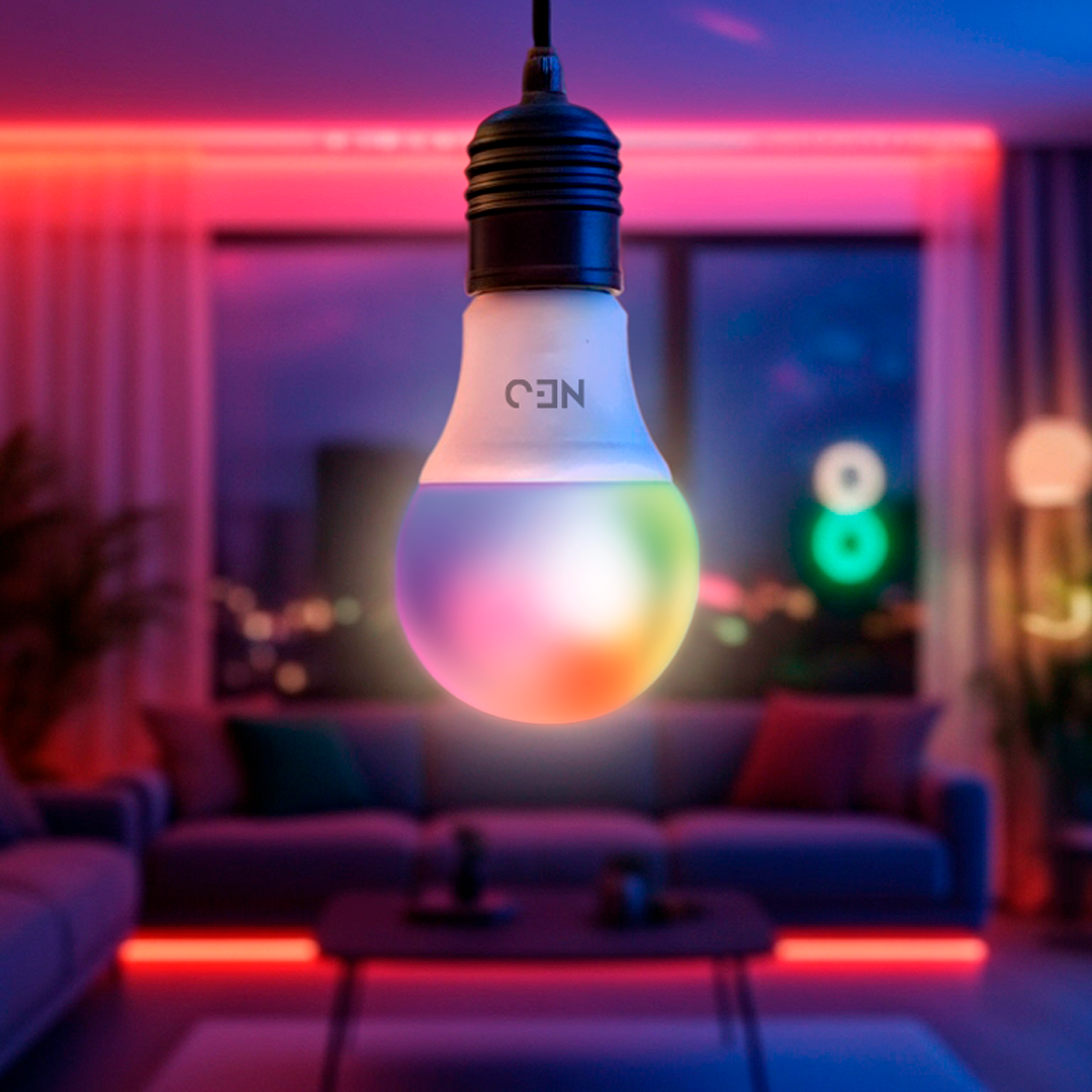 Lâmpada Led Pera Inteligente Wifi 2.4 GHz 15w RGB E27 – NEO Avant