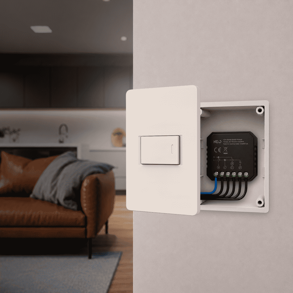 Mini Módulo Relé Interruptor Inteligente Zigbee 1 Canal 10A Neo - NEO Avant
