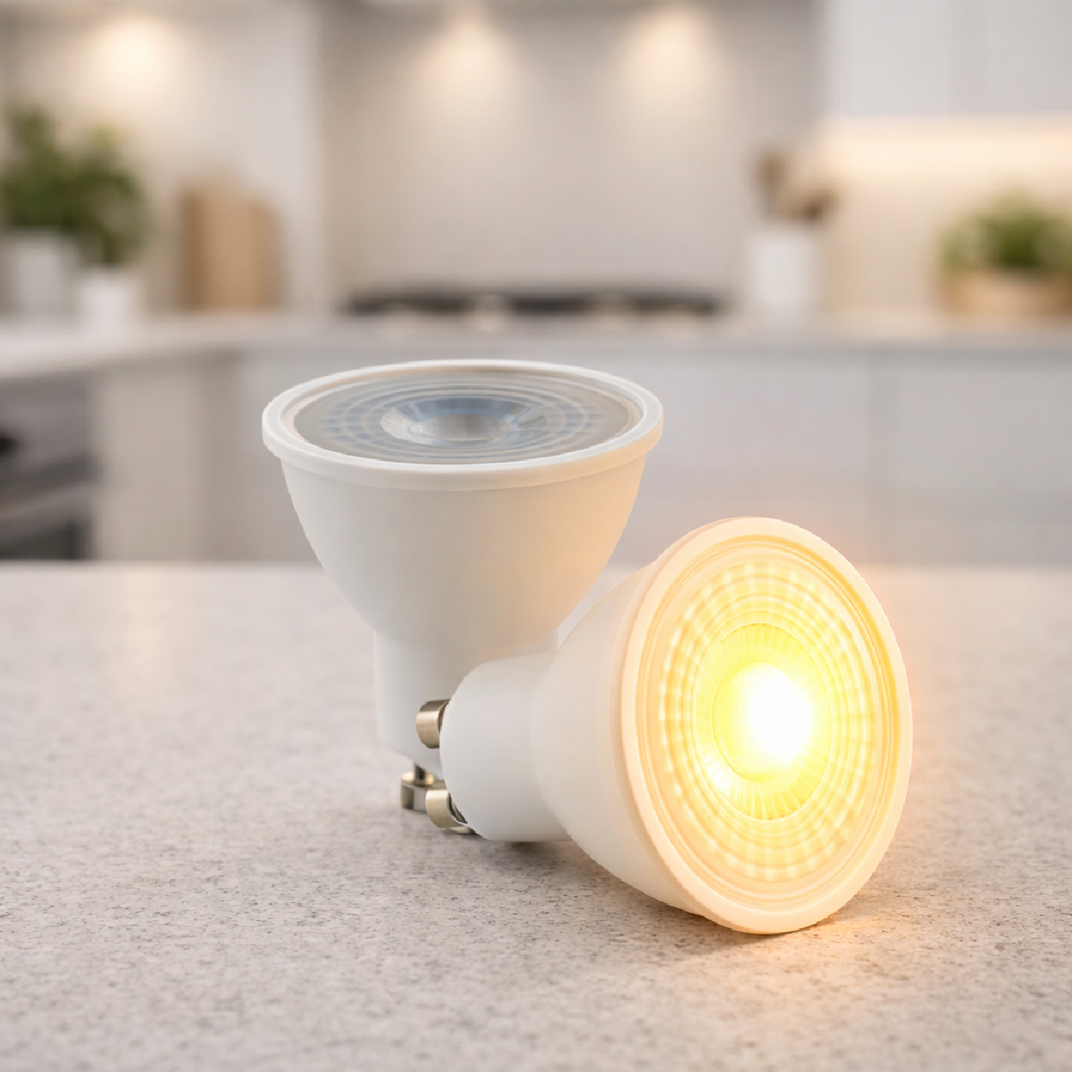 Lâmpada Led Dicróica MR16 4,8w 3000k Branco Quente GU10 Bivolt Alut