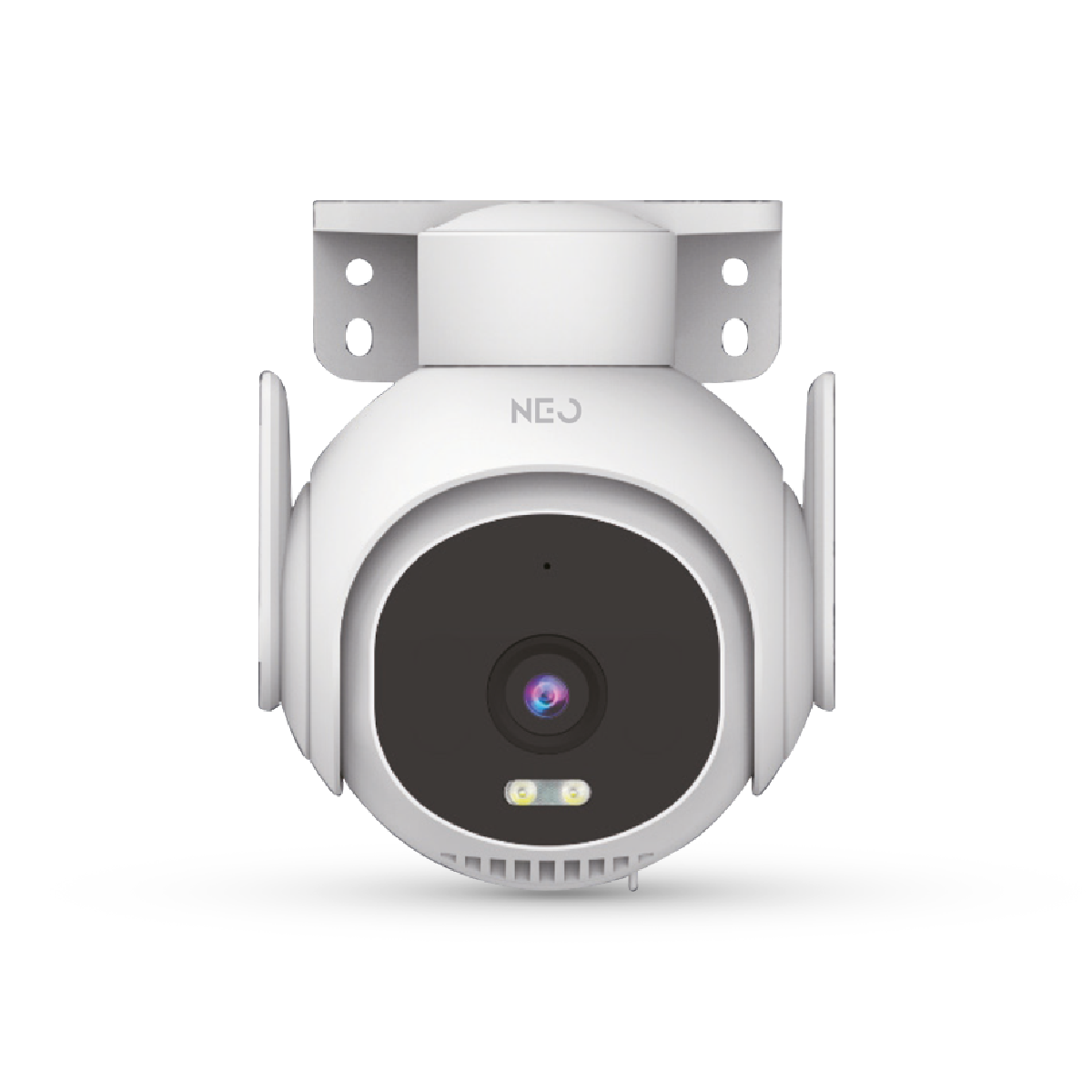 Câmera Vion Full HD 1080p Wifi 355° Onvif Visão Noturna Branco Neo