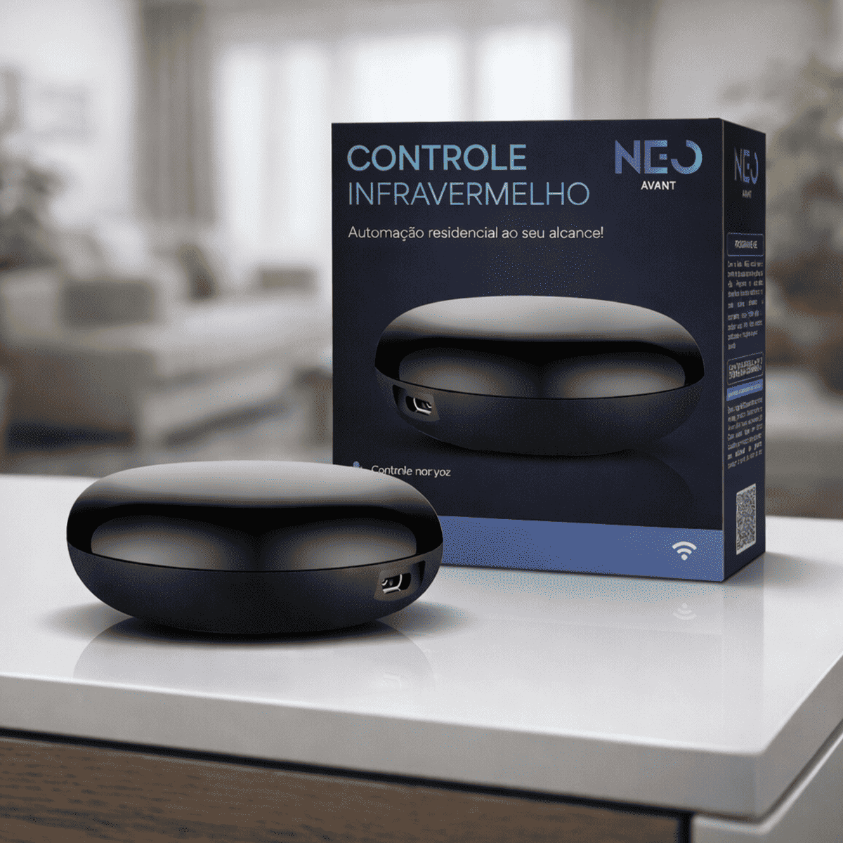 Controle Universal de Infra Vermelho Wifi Bivolt Neo - NEO Avant