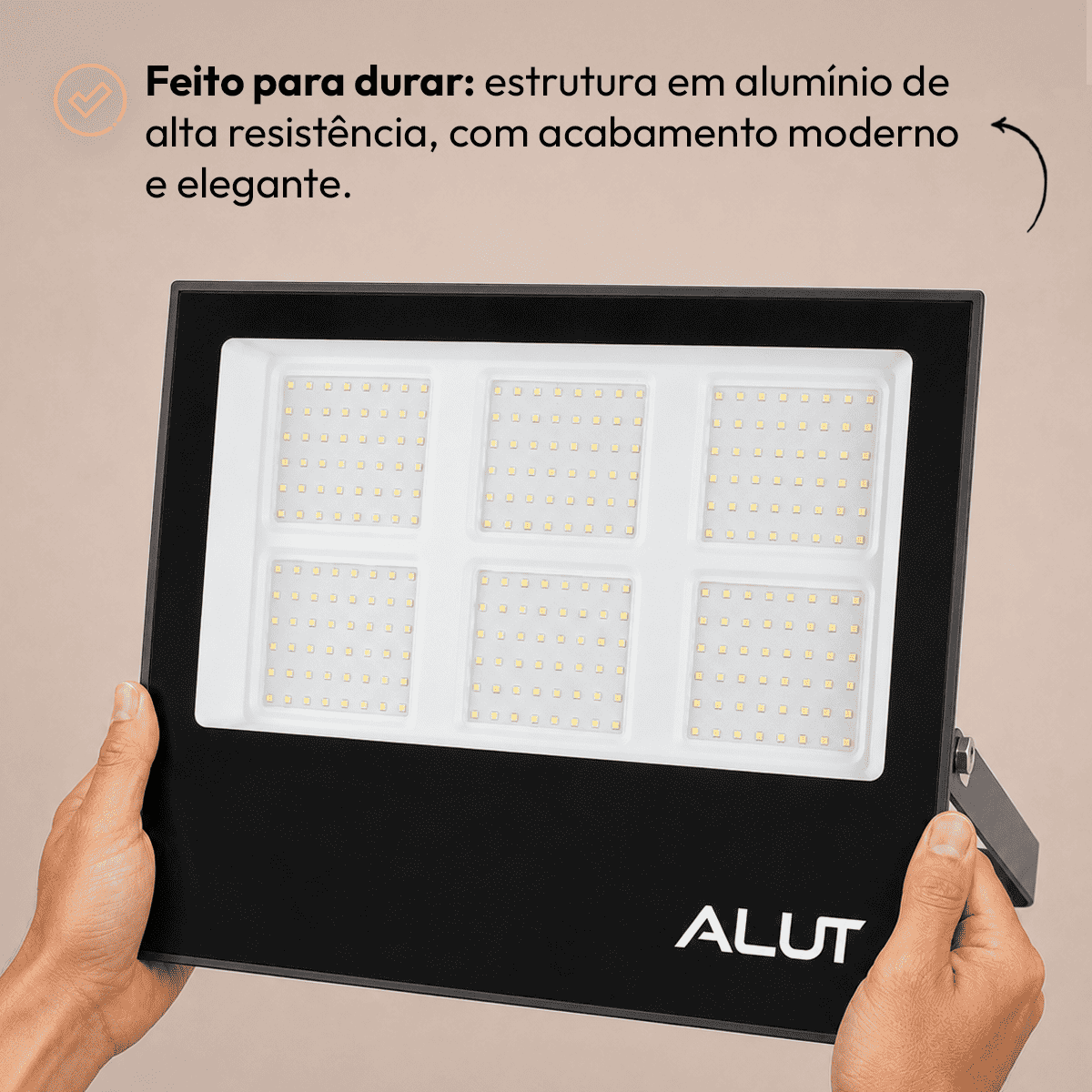 Refletor Led Slim 300w 6500k Branco Frio Bivolt IP65 Alut - NEO Avant