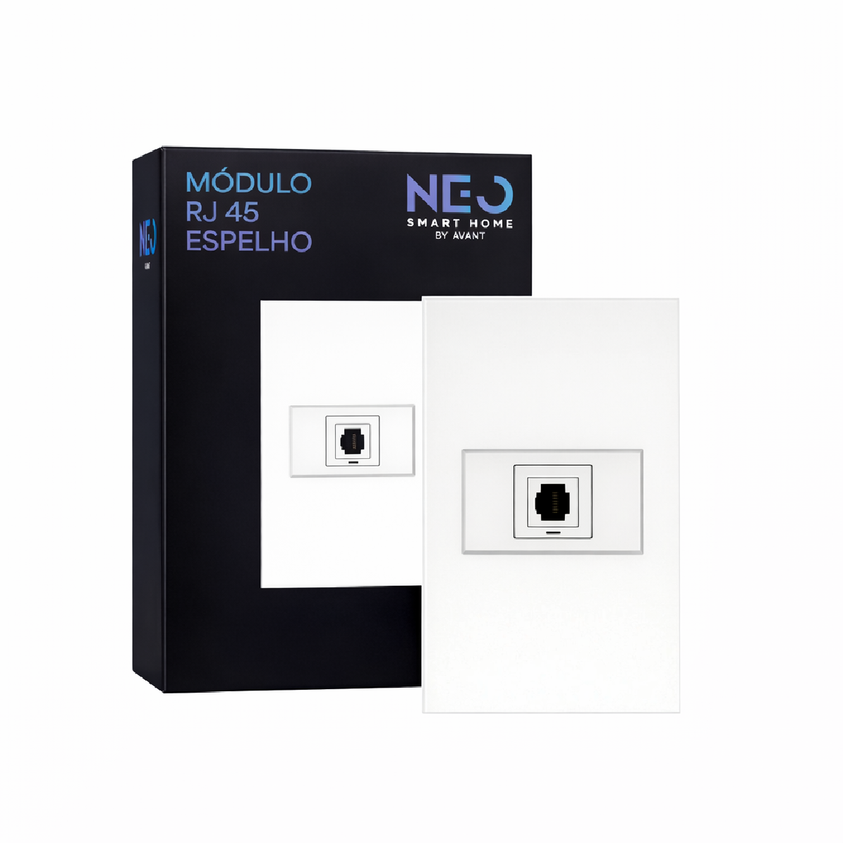 Modulo RJ45 Espelho 4X2 Branco Neo Avant