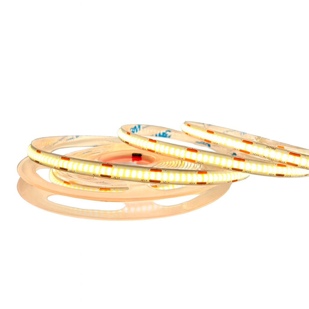 Fita Led 5m Cob 15w 2700k Branco Quente 1350lm 12v Alut