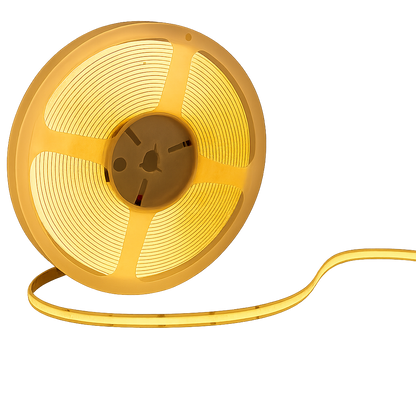 Fita Led 5m Cob 8w 2700k Branco Quente 720lm 12v Alut