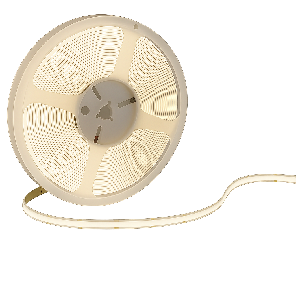 Fita Led 5m Cob 8w 4000k Branco Neutro 720lm 12v Alut