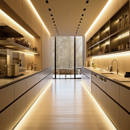 Fita Led Celeste Slim 5m 8w 3000k Branco Quente 960lm 12v Alut