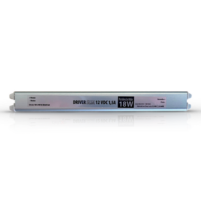 Fonte driver Slim 18w 1.5a Bivolt Alut
