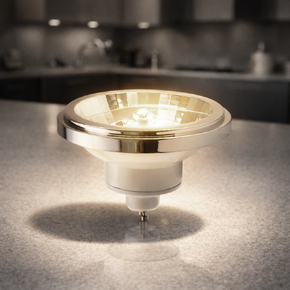 Lâmpada Led Ar111 12w 4000k Branco Neutro Bivolt Gu10 Branco Alut