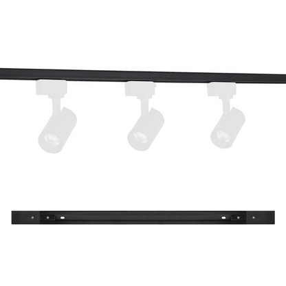 Trilho Eletrificado Click 1 Metro T1 Preto Alut