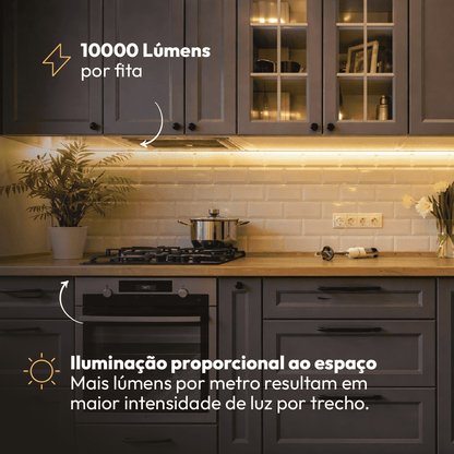 5m Fita Led Sotille Neon 20w 3000k Branco Quente 12v Alut - NEO Avant