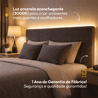 5m Fita Led Sotille Neon 20w 3000k Branco Quente 12v Alut - NEO Avant