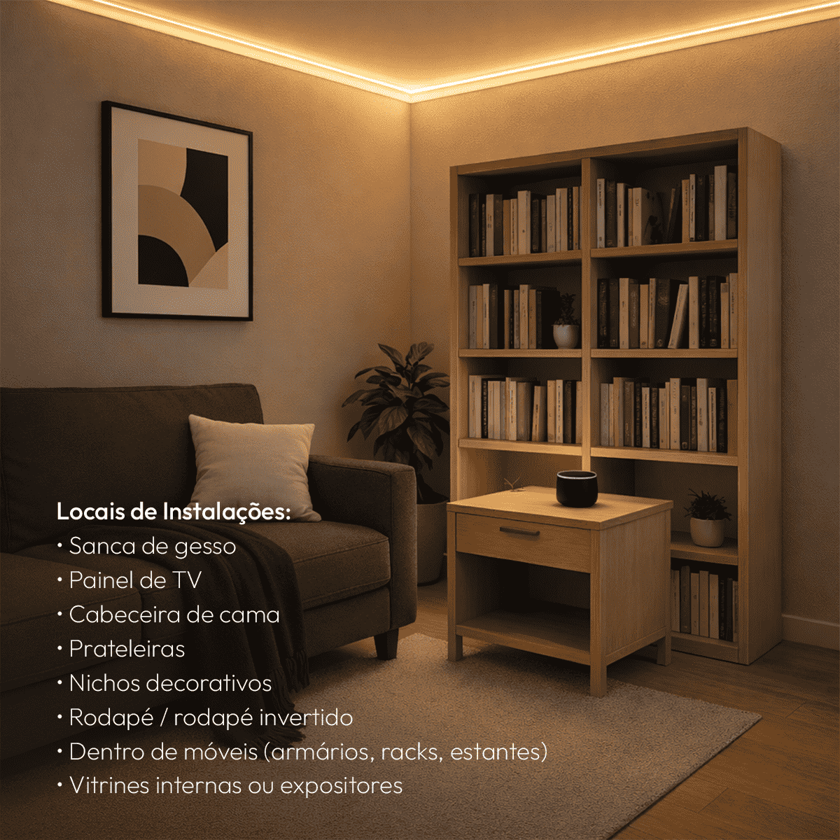 5m Fita Led Allure Smd 10w 3000k Branco Quente 12v Alut - NEO Avant