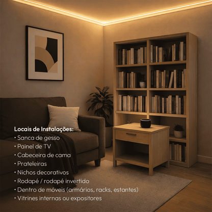 5m Fita Led Allure Smd 10w 3000k Branco Quente 12v Alut - NEO Avant
