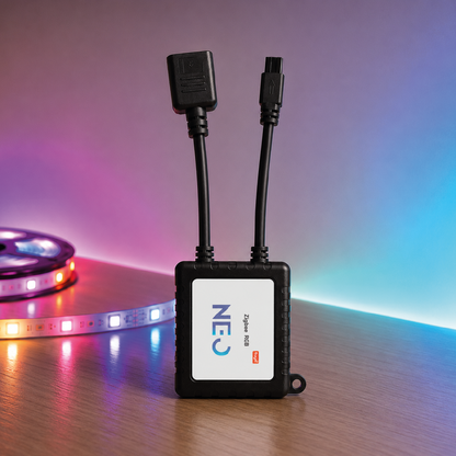 Controlador de Fita Led Inteligente Zigbee Branco Quente/Frio RGB Colorido Neo