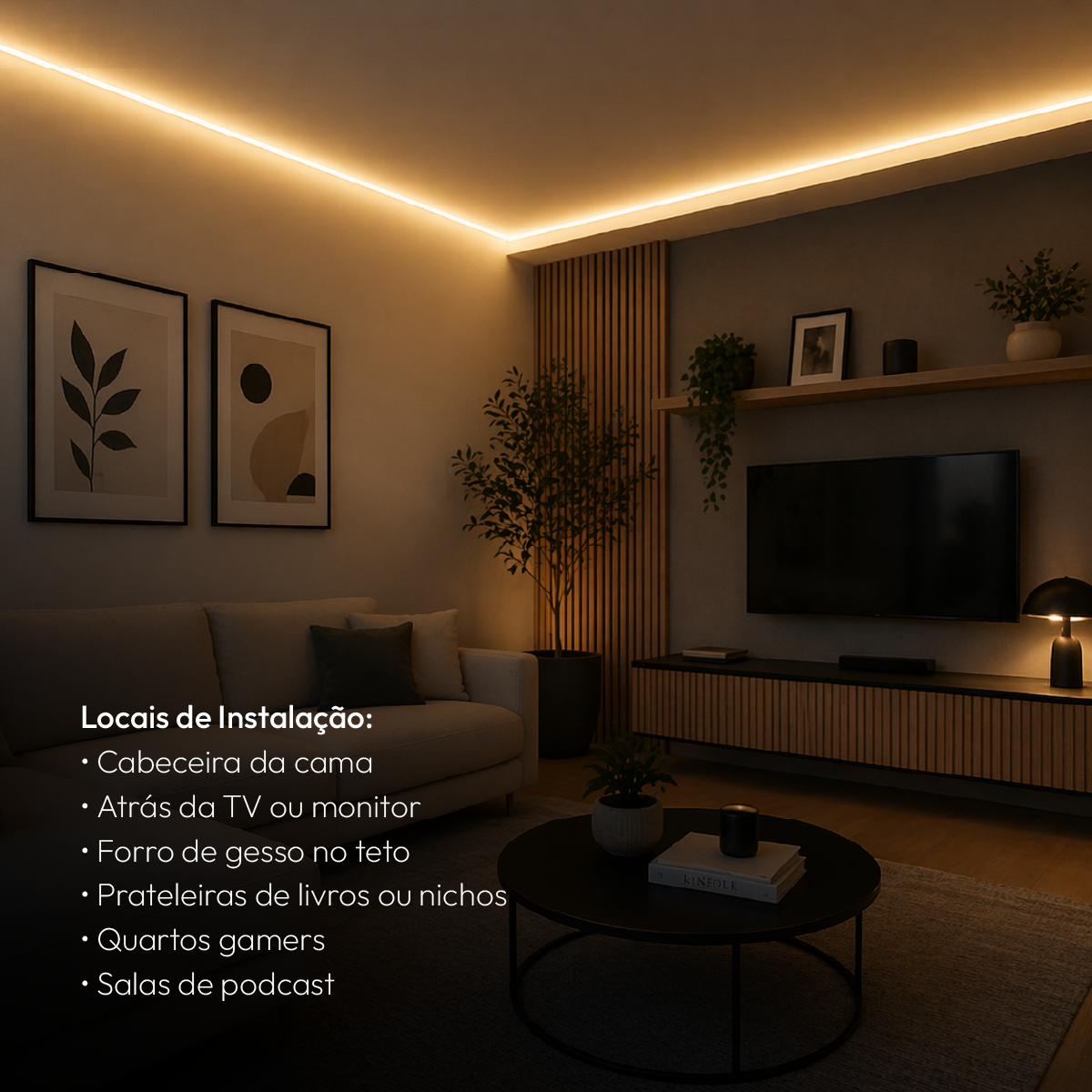 Fita Led Inteligente Zigbee 10w 5 Metros 2700k Branco Quente 12v Neo