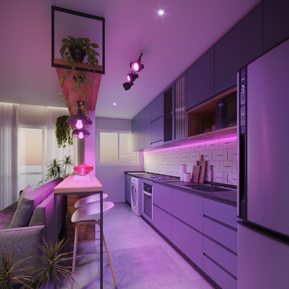 Lâmpada Led Pera Inteligente Wifi 10w RGB E27 Bivolt Neo