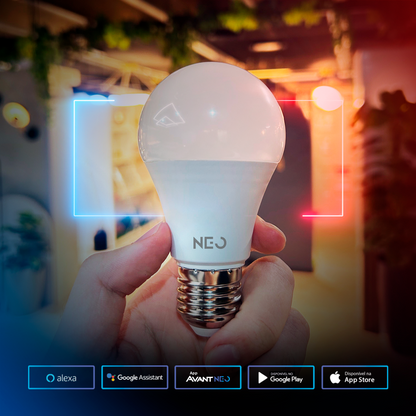 Lâmpada Led Pera Inteligente Wifi 10w RGB E27 Bivolt Neo
