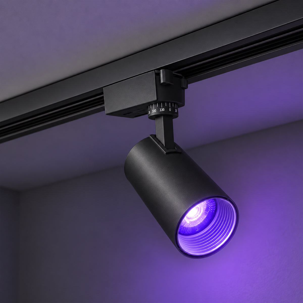 Spot Led Para Trilho Inteligente 12W RGB Bivolt IP20 Preto Neo - NEO Avant