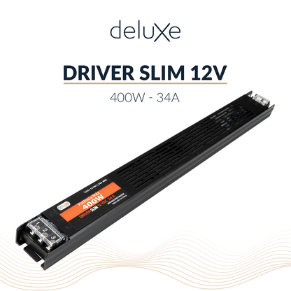Fonte driver Slim 400w 34a 12v 220v Deluxe By Avant