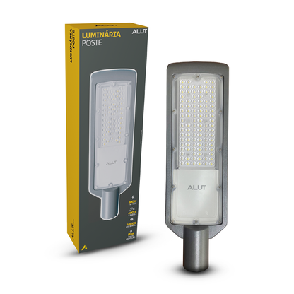 Luminaria Led Poste 100w 6500k Bivolt Ip66 Alut By Avant